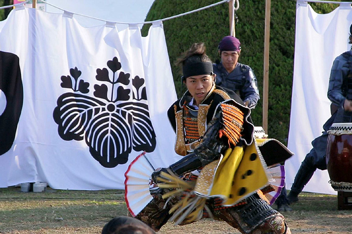 名古屋おもてなし武将隊四周年祭演舞(名古屋城西之丸)