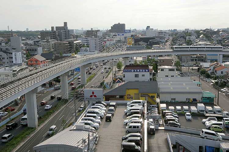 県道6号線と合流