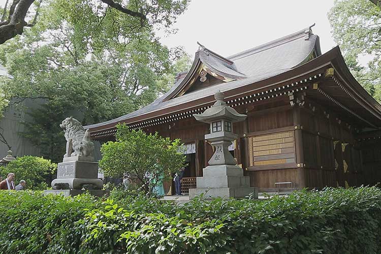 若宮八幡社拝殿