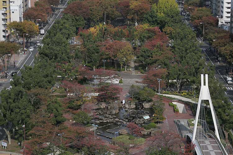 姉妹都市ゾーン(テレビ塔北)